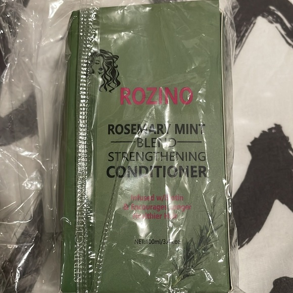 ROZINO Hair and Skin Care Set 100% ORGANIC ALOEVERA OIL ROSEMARY MINT CONDITIONE - Picture 6 of 8